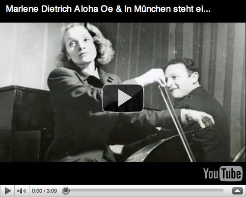 Marlene Dietrich Singende Säge Youtube-Link