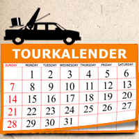 Singende Säge Tourkalender